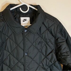Nike Therma-fit Quilted Jacket Black MSRP $160 - Size Small